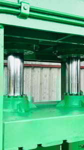 แท่นอัดไฮดรอลิคกระบอกคู่(Hydraulic_Press)รุ่นกระบอกคู่ 200 ton ชุดมอเตอร์ไฮดรอลิค 25 HP 380V