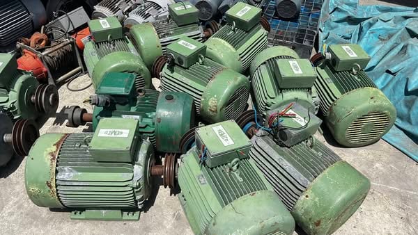 มอเตอร์ไฟฟ้ากำลัง SAMCO GERMANY ขนาด 15 HP  4 P  1450 RPM 380V