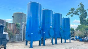 ถังพักลมเข้าใหม่ ขนาด 3000 Litr Testpress : 15 bar Workingpress : 10 bar สภาพสวยเข้ามา 4 ใบ ถังพักลมเข้าใหม่ ขนาด 3000 Litr Testpress : 15 bar Workingpress : 10 bar สภาพสวยเข้ามา 4 ใบ