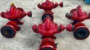 หัวปั้มน้ำสปริทเคส(SplitcasePump)PEERLESS PUMP USAขนาดท่อ 6-6” เดิมติดตั้งอยู่ในระบบดับเพลิง(Fire pump) ปั้มสภาพสวยหมุนนิ่ม มีเข้ามา 4 ตัว