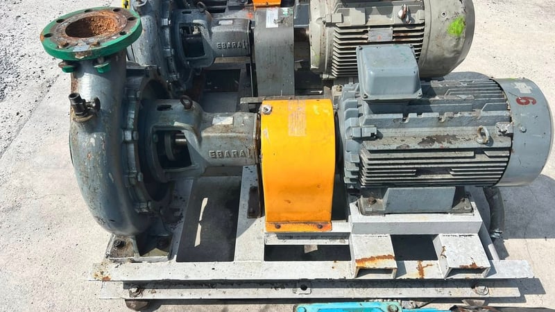 ชุดปั้มน้ำหอยโข่ง EBARA JAPAN 380V เข้ามา 4 ชุด ชุดปั้มน้ำหอยโข่ง EBARA JAPAN 380V เข้ามา 4 ชุด