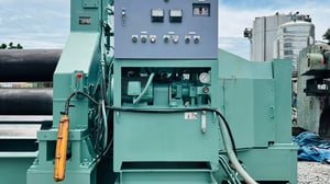 สดจากนอกเก่าญี่ปุ่น เครื่องม้วนเหล็กแผ่นเก่าญี่ปุ่น ขนาดใหญ่ HEAVY DEUTY ขนาด 2500 x 20 mm ระบบไฮดรอลิค ม้วนกรวยได้ ลูกกลิ้งอิสระ 200V 3 สายญี่ปุ่นสดจากนอก สดจากนอกเก่าญี่ปุ่น เครื่องม้วนเหล็กแผ่นเก่าญี่ปุ่น ขนาดใหญ่ HEAVY DEUTY ขนาด 2500 x 20 mm ระบบไฮดรอลิค ม้วนกรวยได้ ลูกกลิ้งอิสระ 200V 3 สายญี่ปุ่นสดจากนอก