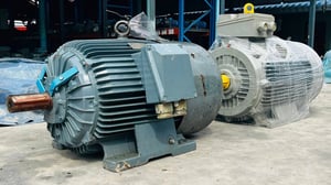 ของใหม่เก่าเก็บ มอเตอร์ไฟฟ้ากำลังของใหม่เก็บสแป ELEKTRIM & HASCON 380V ของใหม่เก็บสแปยังไม่ได้ใช้งาน