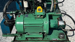 เหลือ 1 ชุด ชุดต้นกำลังปั้มน้ำมันไฮดรอลิค(PowerUnit) VICKERS PUMP  รุ่นปั้มเฟือง Press 150-200 bar  ขนาด 10 HP 380V 