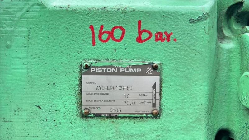 ชุดต้นกำลังปั้มน้ำมันไฮดรอลิค(PowerUnit)YUKEN JAPANขนาด 30 HP Press : 160 bar Tank 500 Litr 380Vงานตัดประมูลพร้อมใช้