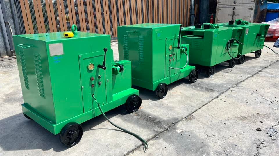 เครื่องตัดเหล็กงานก่อสร้าง Copco ระบบไฮดรอลิค ขนาด 32 mm380V เครื่องตัดเหล็กงานก่อสร้าง Copco ระบบไฮดรอลิค ขนาด 32 mm380V