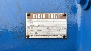 หัวเกียร์ทดญี่ปุ่นSUMITOMO JAPANอัตราทด 1 : 11 (ใช้กับมอเตอร์ 15 HP) เพลาออกโต 70 mm สภาพสวยหมุนนิ่ม เข้ามา 2 ตัว หัวเกียร์ทดญี่ปุ่นSUMITOMO JAPANอัตราทด 1 : 11 (ใช้กับมอเตอร์ 15 HP) เพลาออกโต 70 mm สภาพสวยหมุนนิ่ม เข้ามา 2 ตัว