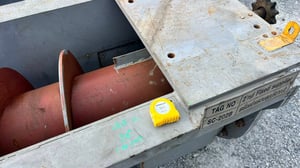 สกรูลำเลียงวัตถุดิบ(ScrewConveyor)Made in KOREAขนาดห้องและใบสกรู 24” ( 60 cm )รุ่นงานหนัก HEAVY DEUTYมีเข้ามา 3 ตัว (ไม่มีมอเตอร์) โครงสร้างหนาแข็งแรงรุ่นงานหนัก สภาพใหม่ใช้น้อยงานตัดประมูล