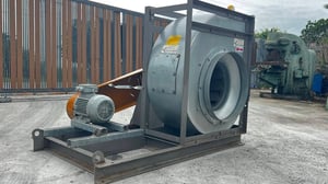 ของใหม่เก่าเก็บ โบลเวอร์ดูดเป่าอากาศของใหม่ EURO VENT ขนาด 5.5 HP 380V ของใหม่เก็บสแปยังไม่ได้ใช้งาน