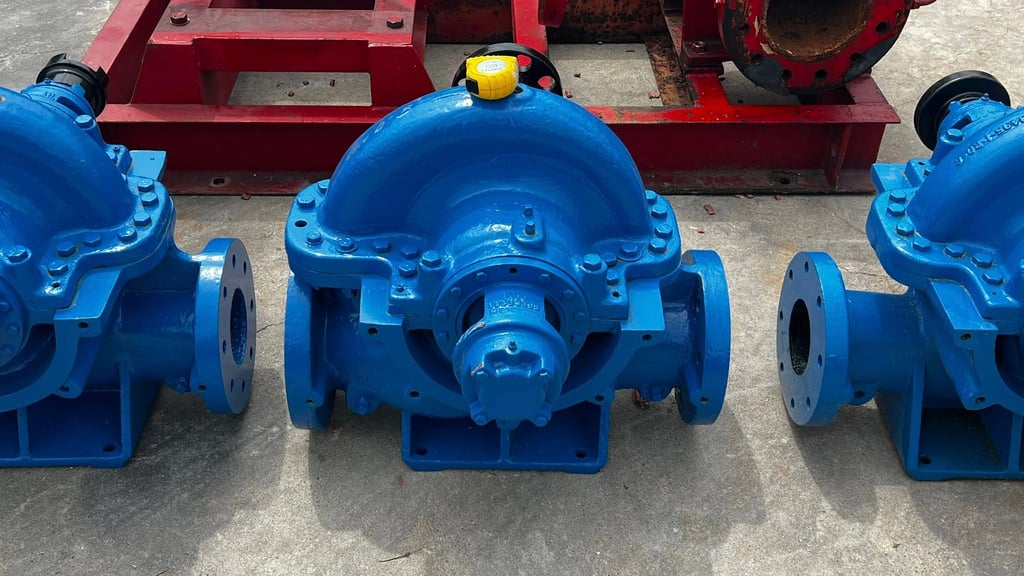 หัวปั้มน้ำสปริทเคส(SplitcasePump)PACO & SPP เข้ามา 3 ตัว หัวปั้มน้ำสปริทเคส(SplitcasePump)PACO & SPP เข้ามา 3 ตัว