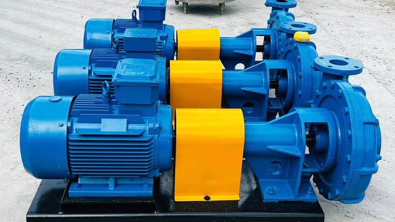 ชุดปั้มน้ำหอยโข่ง PACO PUMP USA  ขนาด 20 HP  4-3” ใบพัดทองเหลือง 380V เข้ามา 3 ชุด 