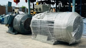 ของใหม่เก่าเก็บ มอเตอร์ไฟฟ้ากำลังของใหม่เก็บสแป ELEKTRIM & HASCON 380V ของใหม่เก็บสแปยังไม่ได้ใช้งาน