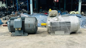 ของใหม่เก่าเก็บ มอเตอร์ไฟฟ้ากำลังของใหม่เก็บสแป ELEKTRIM & HASCON 380V ของใหม่เก็บสแปยังไม่ได้ใช้งาน