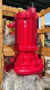 ของใหม่เก่าเก็บ ปั้มจุ่มแช่ไดโว่(Submersible) KAWAMOTO JAPAN ขนาด 25 HP  ท่อ 2”  H : 47- 38 m  Q : 0.1~1.5 m3 min 380V