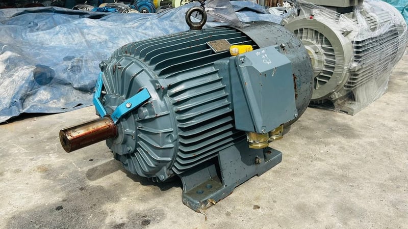 ของใหม่เก่าเก็บ มอเตอร์ไฟฟ้ากำลังของใหม่เก็บสแป ELEKTRIM & HASCON 380V ของใหม่เก็บสแปยังไม่ได้ใช้งาน