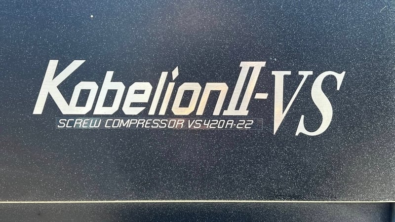 เครื่องปั้มลมสกรู(ScrewAirCompressor)KOBELCO JAPAN Model : VS 420A - 22  ขนาด 30 HP 380V