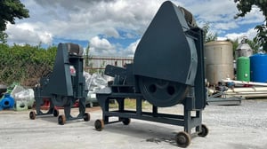 เหลือ 1 ตัว กรรไกรตัดงับเศษเหล็ก ตัดเศษเหล็กงานรีไซเคิล 380V เข้ามา 2 ตัว