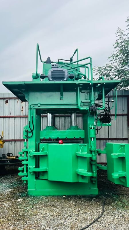 แท่นอัดไฮดรอลิคกระบอกคู่(Hydraulic_Press)รุ่นกระบอกคู่ 200 ton ชุดมอเตอร์ไฮดรอลิค 25 HP 380V
