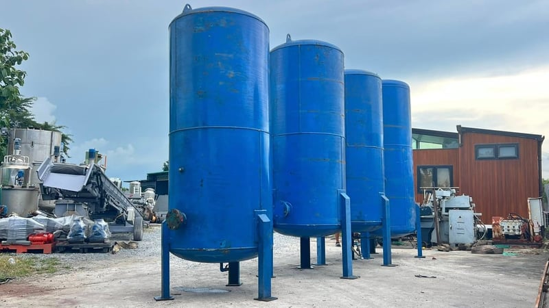 ถังพักลมเข้าใหม่ ขนาด 3000 Litr Testpress : 15 bar Workingpress : 10 bar สภาพสวยเข้ามา 4 ใบ ถังพักลมเข้าใหม่ ขนาด 3000 Litr Testpress : 15 bar Workingpress : 10 bar สภาพสวยเข้ามา 4 ใบ