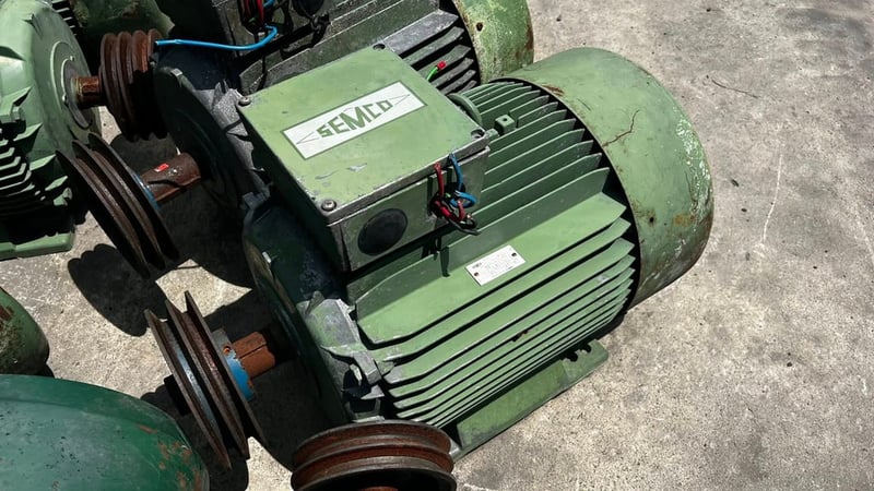 มอเตอร์ไฟฟ้ากำลัง SAMCO GERMANY ขนาด 15 HP  4 P  1450 RPM 380V