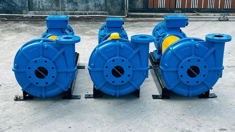 ชุดปั้มน้ำหอยโข่ง PACO PUMP USA  ขนาด 20 HP  4-3” ใบพัดทองเหลือง 380V เข้ามา 3 ชุด 