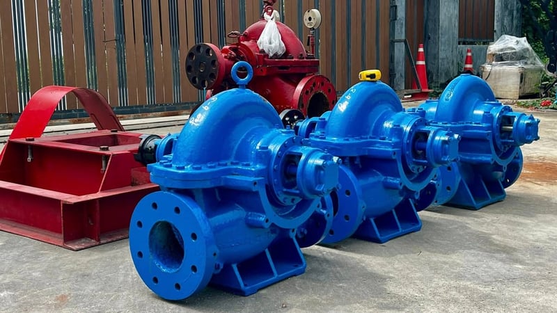 หัวปั้มน้ำสปริทเคส(SplitcasePump)PACO & SPP เข้ามา 3 ตัว