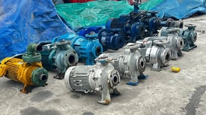 ปั้มน้ำหอยโข่ง งานตัดประมูลเข้ามาหลายตัว 380V