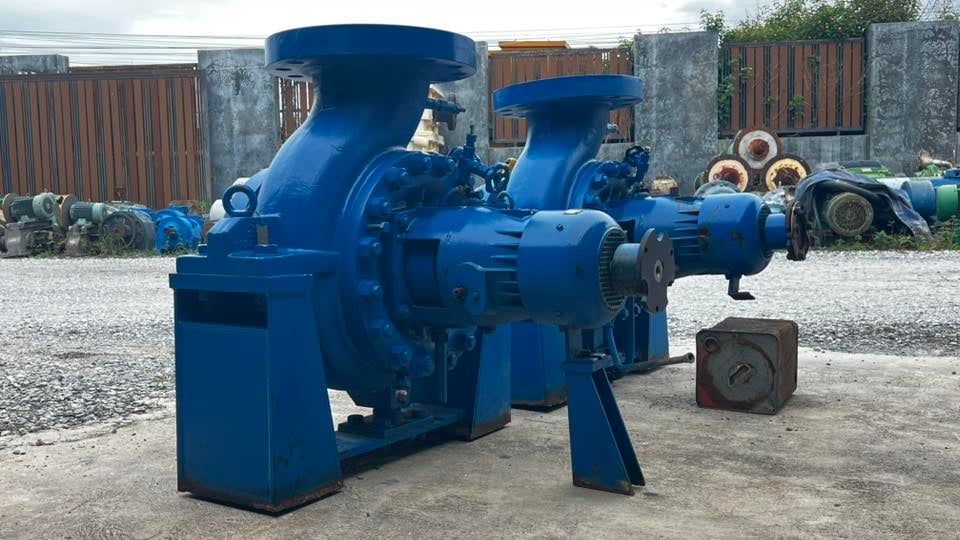 หัวปั้มน้ำหอยโข่ง🇩🇪SULZER GERMANY🇩🇪ขนาด 10 - 10” H : 52 m Q : 591 m3 h ใช้กับมอเตอร์ 100-125 HP เข้ามา 2 ตัว หัวปั้มน้ำหอยโข่ง🇩🇪SULZER GERMANY🇩🇪ขนาด 10 - 10” H : 52 m Q : 591 m3 h ใช้กับมอเตอร์ 100-125 HP เข้ามา 2 ตัว