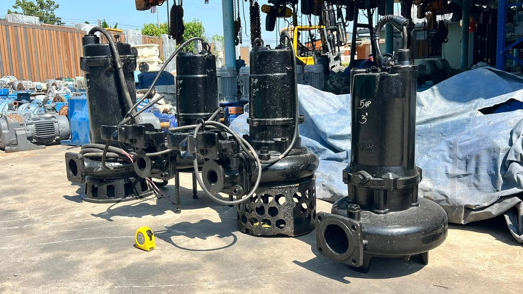 ปั้มจุ่มแช่ไดโว่(Submersible) GRUNDFOS & SHINMAYWA 380V เข้ามา 4 ตัว ปั้มจุ่มแช่ไดโว่(Submersible) GRUNDFOS & SHINMAYWA 380V เข้ามา 4 ตัว