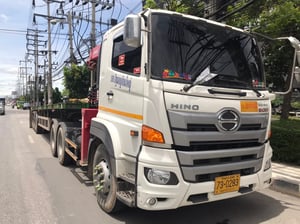 ขายด่วน หัวลากติดเครน+หางพื้นเรียบ (เจ้าของขายเอง)