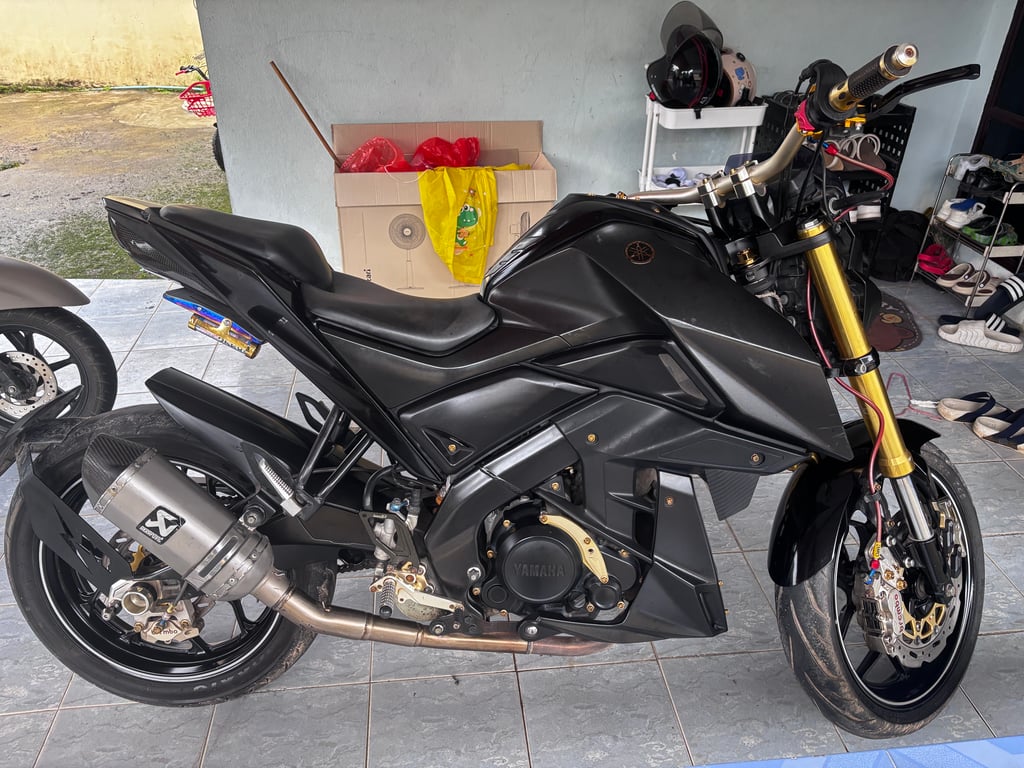 Yamaha Mslaz ปี2016 150ซีซี ไมล์60,000กม. ครัชใหม่ ยางใหม่ เครื่องเดิม