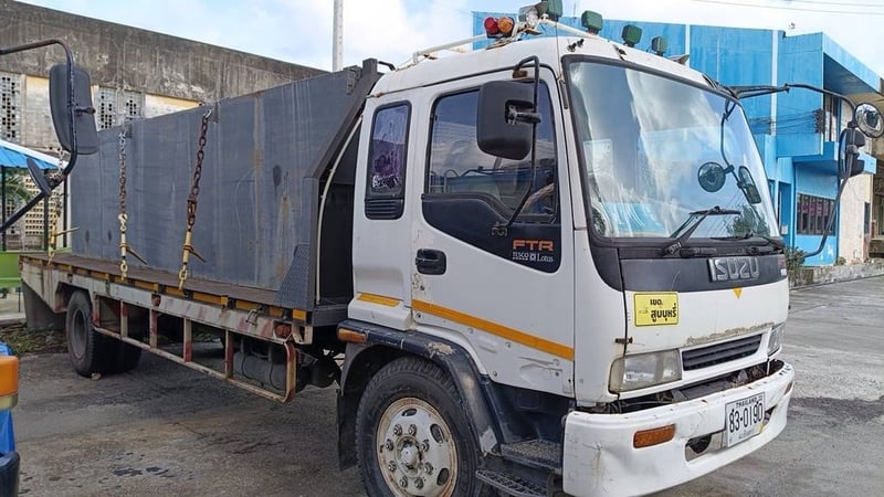 ISUZU FTR 200แรงม้า รถบรรทุก 6ล้อ รถบรรทุกอื่นๆ ปี1991 เลขไมล์น้อยกว่า 500,000 กม.