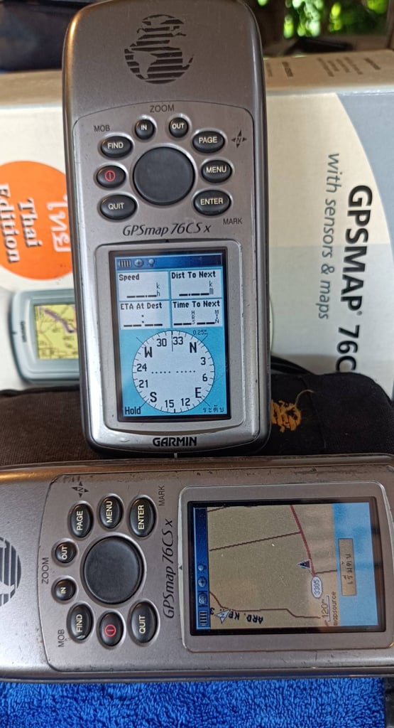 Garmin GPS Max 76 csx เครื่องศูนย์ไทย เมนูไทยมือสอง