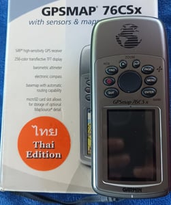 Garmin GPS Max 76 csx เครื่องศูนย์ไทย เมนูไทยมือสอง Garmin GPS Max 76 csx เครื่องศูนย์ไทย เมนูไทยมือสอง