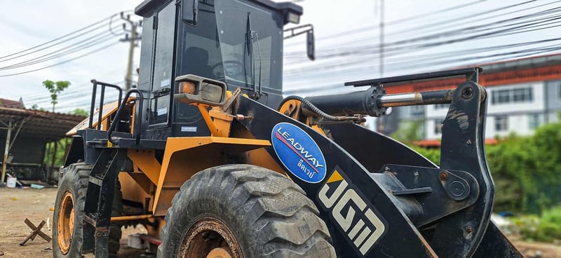 ขายตามสภาพ ราคาพิเศษ! รถตักล้อยาง JGM738K เอกสารเล่มทะเบียนครบ เครื่องต้องเช็ค