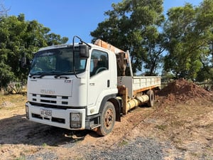 ขาย 800,000 บาท Isuzu FTR.220 แรง ปี 57 แก๊ส CNG โรงงาน วิ่ง 139,287 กม