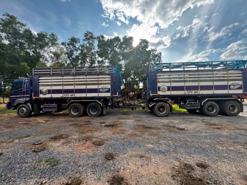 จดปี 61 ขายรถพ่วง HINO FM1AN1D-SHT หางพ่วงดัมพ์ SHK-303-FD-650 จดปี 61 ขายรถพ่วง HINO FM1AN1D-SHT หางพ่วงดัมพ์ SHK-303-FD-650