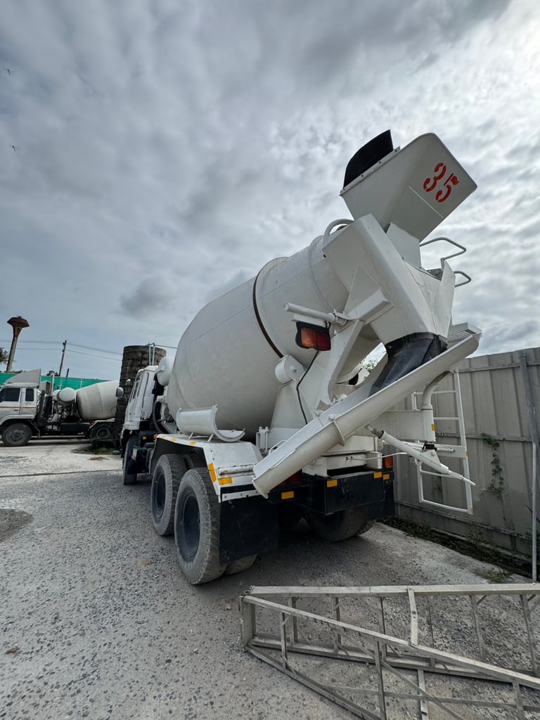 NISSAN UD CWM430M 230แรงม้า รถบรรทุก 10ล้อ โม่ผสมปูน ปี2000