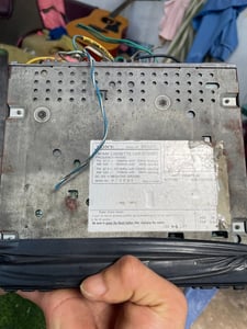 SONY MODEL NO. XR-C210  CAR STEREO FREQUENCY