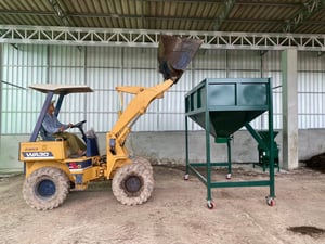 เครื่องกรอกบรรจุ ขนาด 2 คิว ใช้งานกรอกบรรจุวัตถุดิบ เครื่องกรอกบรรจุ ขนาด 2 คิว ใช้งานกรอกบรรจุวัตถุดิบ