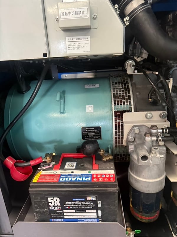 DCA60LSIB - เครื่องปั่นไฟ Denyo genset ขนาด 50KVA 60KVA OEK 098-5625920