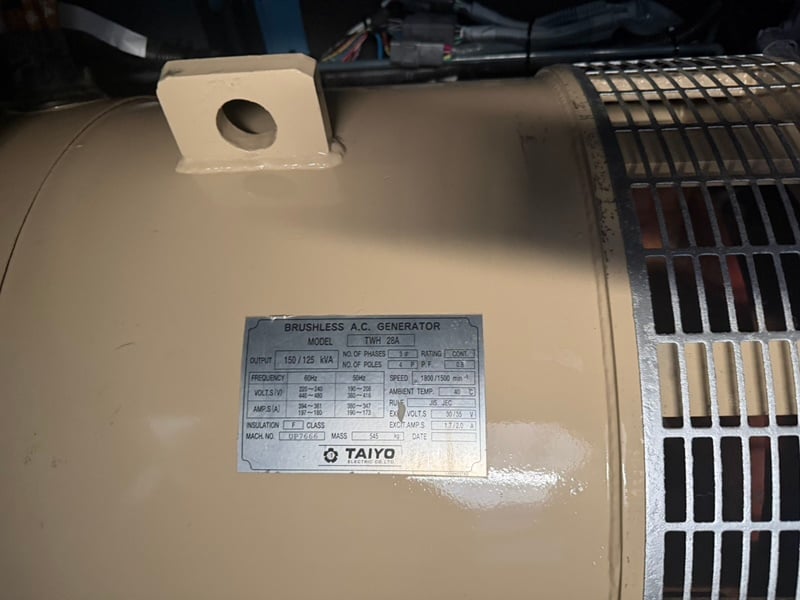 SDG150S - เครื่องกำเนิดไฟฟ้า แอร์แมน genset 125KVA 150KVA OEK 081-3062283 SDG150S - เครื่องกำเนิดไฟฟ้า แอร์แมน genset 125KVA 150KVA OEK 081-3062283