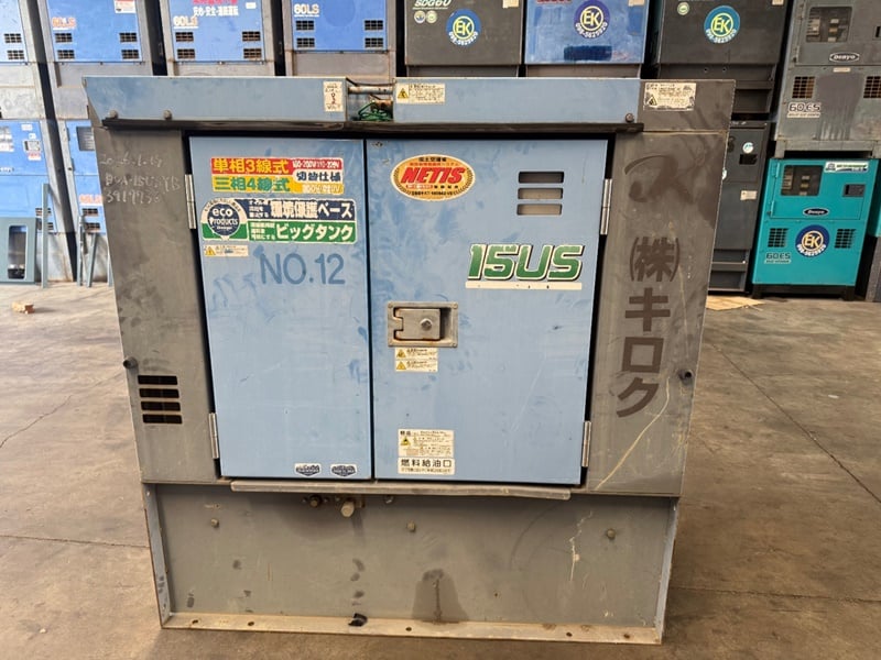 DCA15USYB เครื่องปั่นไฟ Denyo genset ขนาด 12.5KVA 15KVA OEK 0813062283