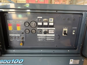 SDG100S :เครื่องกำเนิดไฟฟ้า แอร์แมน genset 80kva. 100kva. by OEK 098-5625920