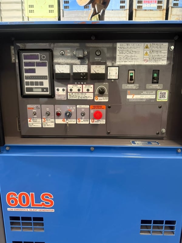DCA60LSIB - เครื่องปั่นไฟ Denyo genset ขนาด 50KVA 60KVA OEK 098-5625920