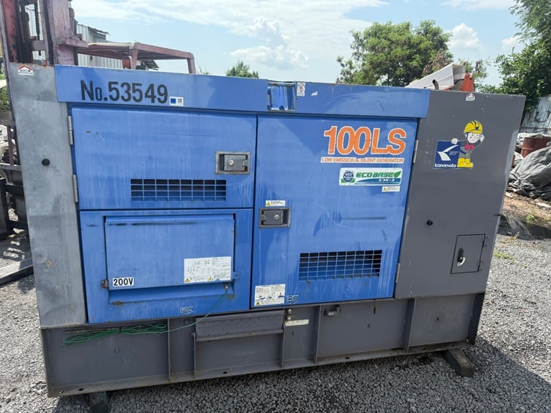 DCA100LSIE- เครื่องกำเนิดไฟฟ้า Denyo genset 80KVA 100KVA OEK 081-3062283
