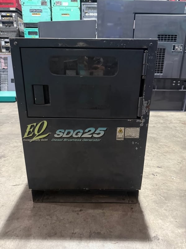 SDG25S  เครื่องปั่นไฟ แอร์แมน genset ขนาด 20KVA 25KVA OEK 098-5625920 