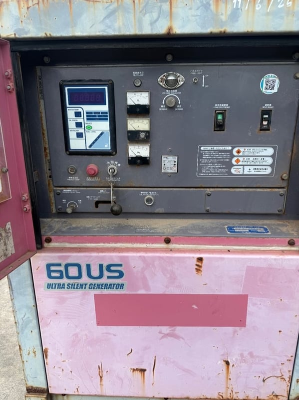 DCA60USH- เครื่องปั่นไฟ Denyo genset ขนาด 50KVA 60KVA OEK 098-5625920   