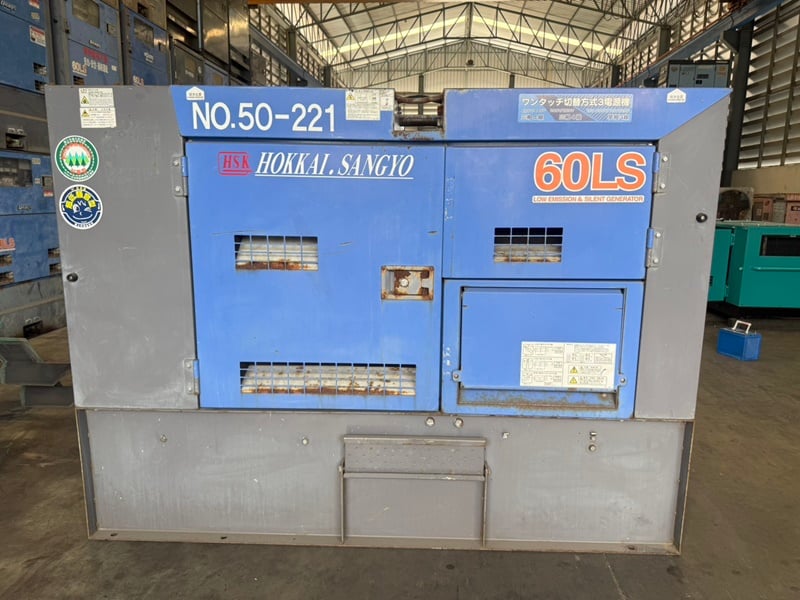 DCA60LSIB- เครื่องกำเนิดไฟฟ้า Denyo genset 50KVA 60KVA OEK 081-306228