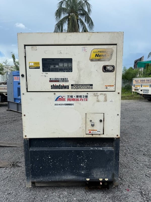 DGM1000MI-P :เครื่องปั่นไฟ Shidaiwa genset 80KVA 100KVA OEK 098-5625920 